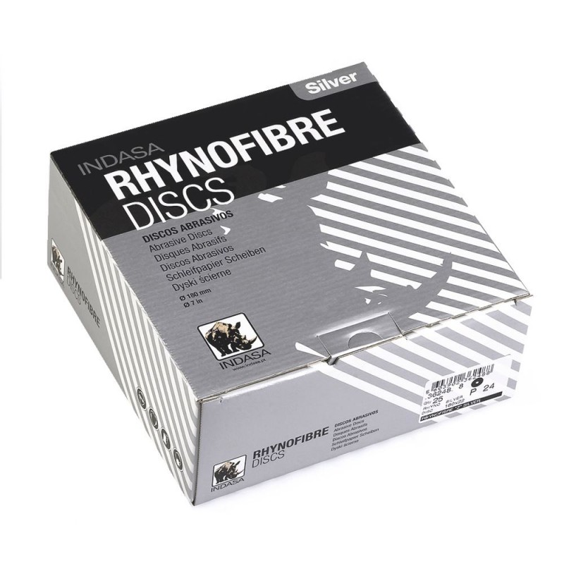 DISCO RHYNOFIBRE "A" SILVER 125mm
