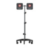 SOPORTE CON RUEDAS PARA LÁMPARAS WHEEL STAND